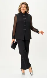 Suit Vilena-fashion 1208 chernyj