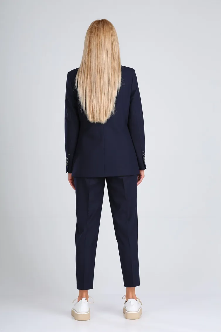 Garnitur Vilena-fashion #725 temno-sinij