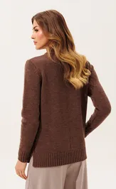 Jumper Romgil RV0506-ShE5 korichnevyj