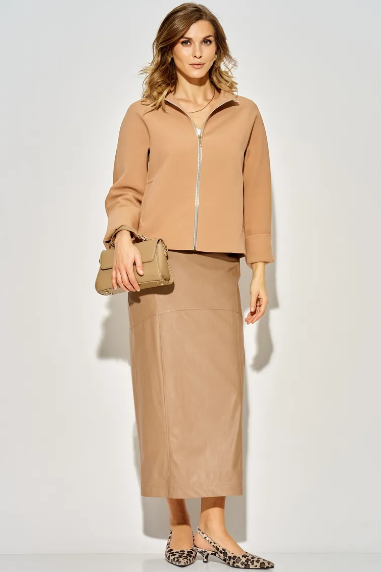 Skirt LAIKONY #L-924 karamel