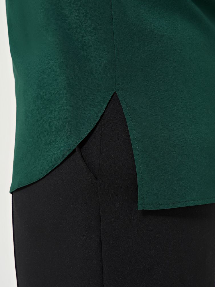 Блуза DORA plus арт. 0220-2 темно-зеленый