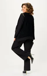 Suit Vilena-fashion 1162 chernyj