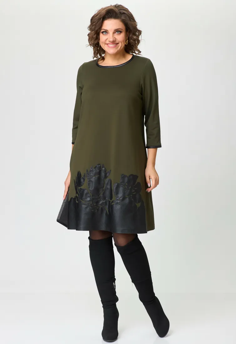 Платье Michel Chic арт. 2140 хаки