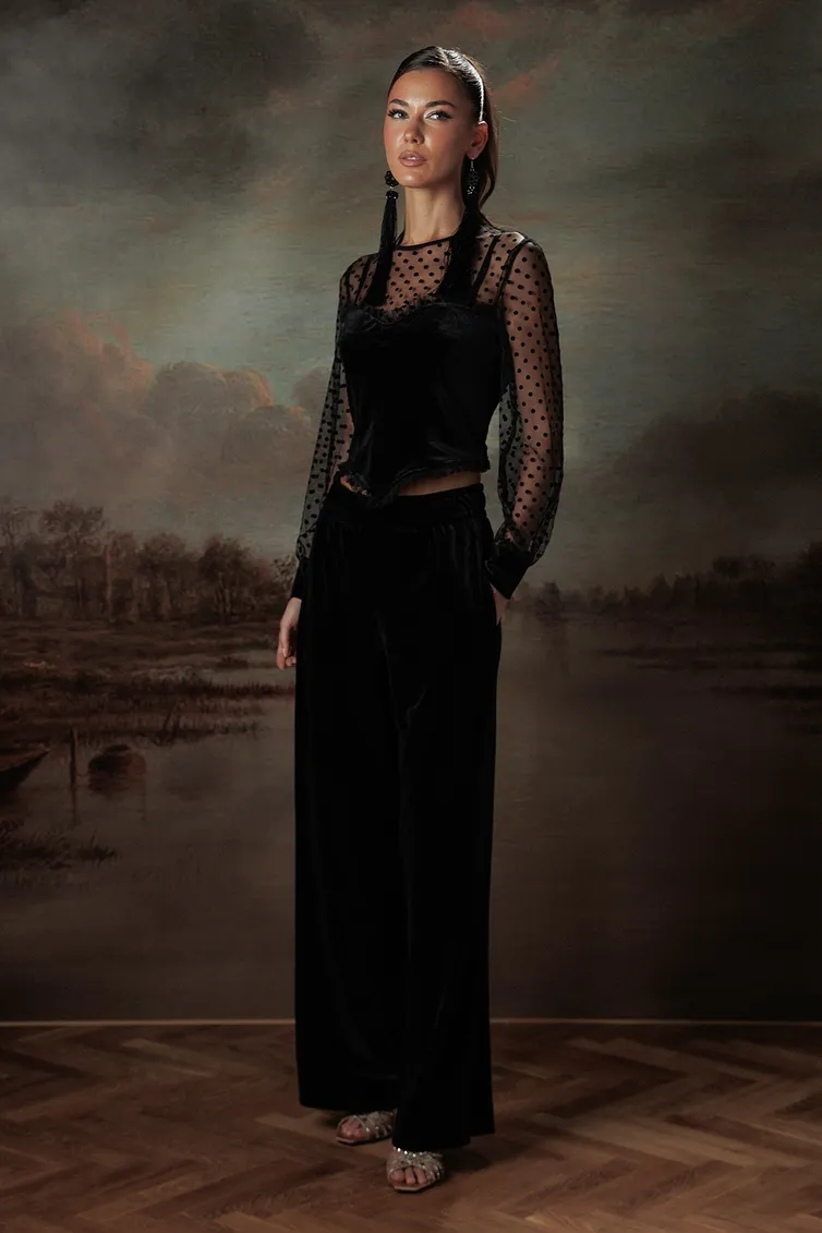 Trousers Buter New #3475 chernyj