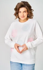 Джемпер Rumoda 2286 молочный