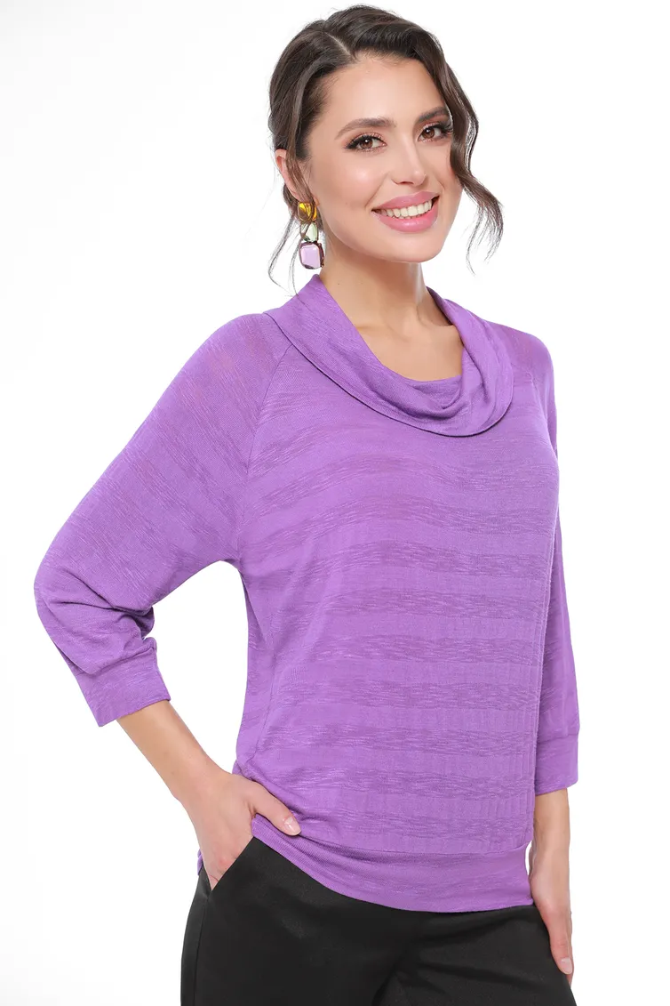 Bluzka DS Trend #B-1807-0303-05 (sirenevaya letuchaya mysh)