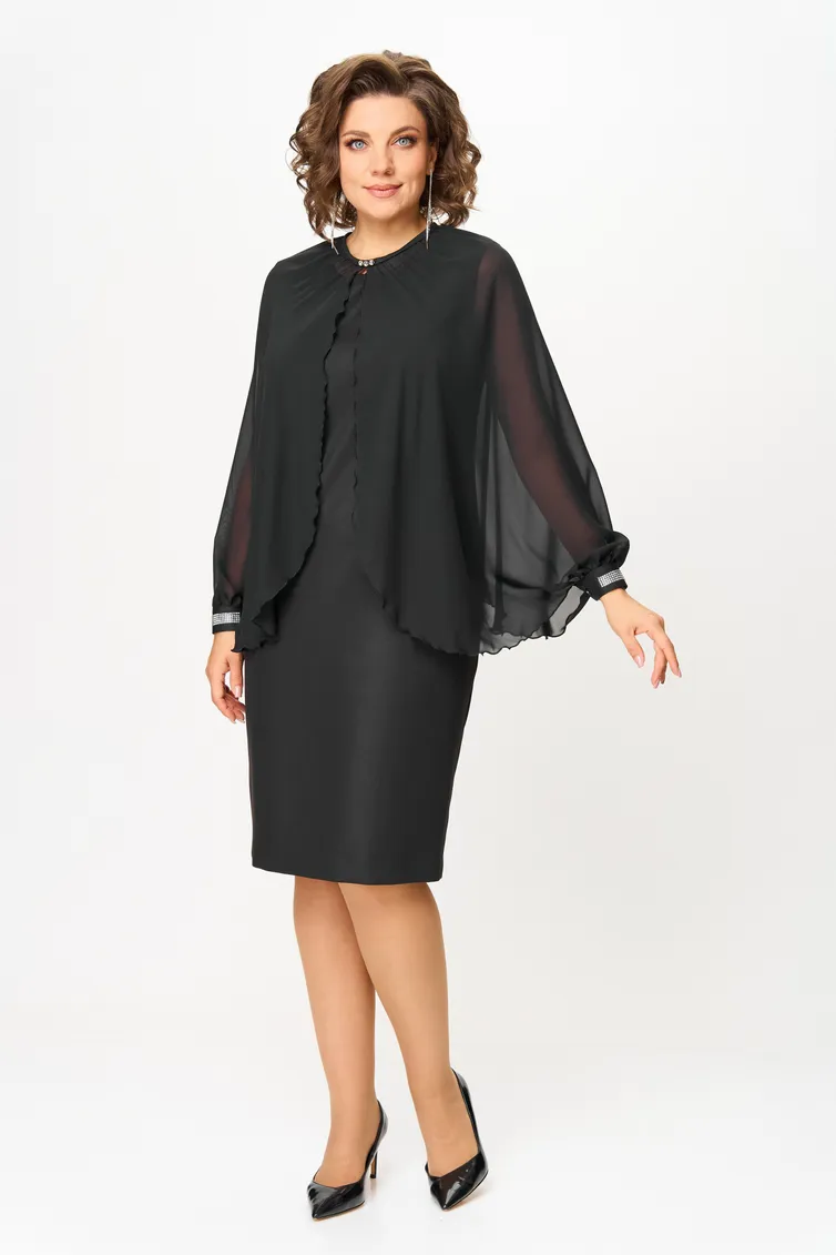 Sukienka Vilena-fashion #1106 chernyj