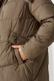 Coat Beautiful & Free #1018 xaki