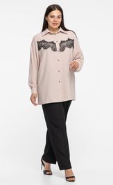 Блузка Avila 1013 пудровый