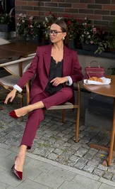 Garnitur Dilana Vip 2152 marsala