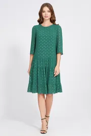Sukienka BAZALINI #4842 zel
