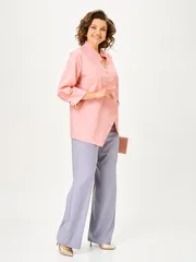 Bluzka Bello style #5-002-pink
