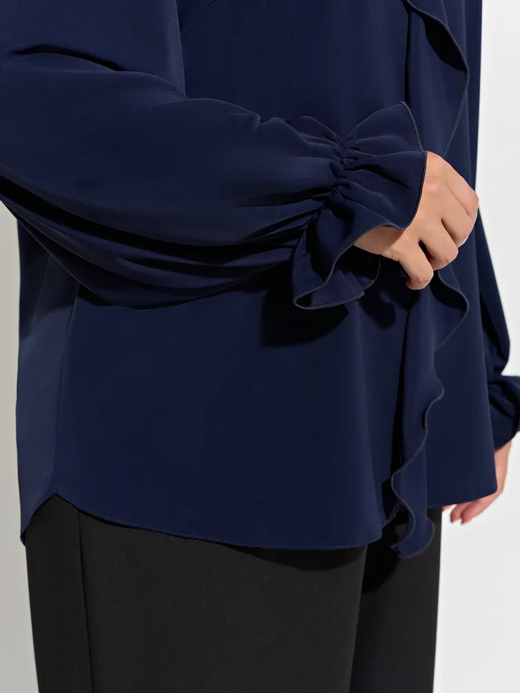 Bluzka DORA plus #0059-26 chernilnyj