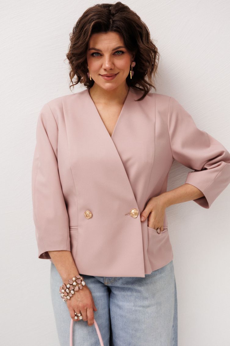 Жакет Anelli Laurel арт. 1842 розовая зарянка