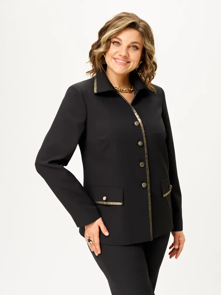 Garnitur Vilena-fashion #1202 chernyj