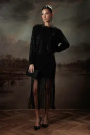 Skirt Buter New #3467 chernyj