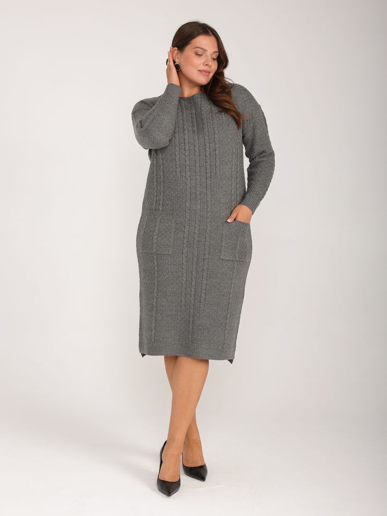 Платье BONADI арт. 2017 серый