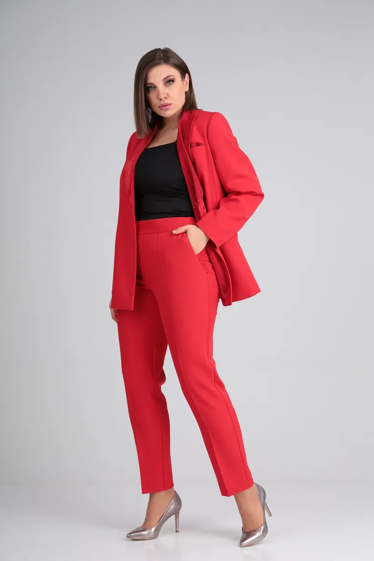 Garnitur Vilena-fashion #754 krasnyj