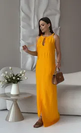 Sukienka Dilana Vip 2032 apelsin
