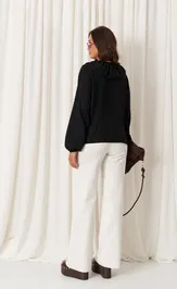 Bluzka PND 87047 chernyj