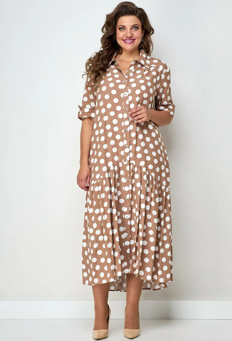 Dress Solomeya Lux #926/1 bezh