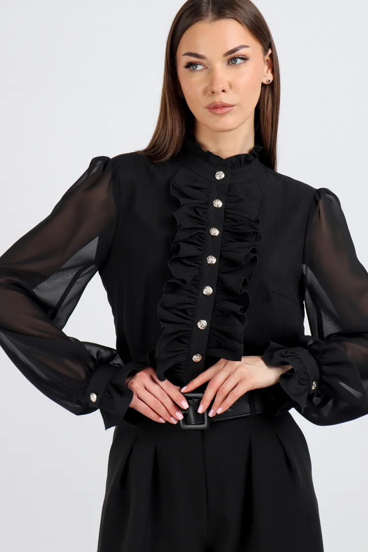 Blouse VIZAVI #750.1 chernyj