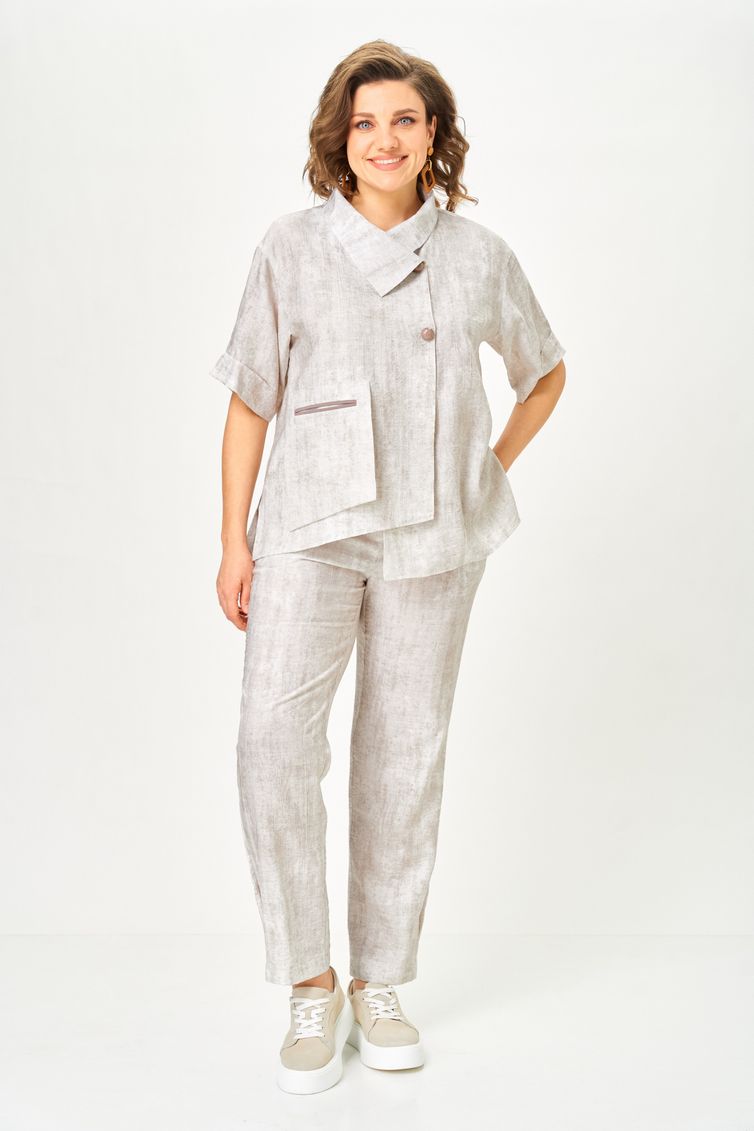 Костюм Vilena-fashion арт. 1153 молочный