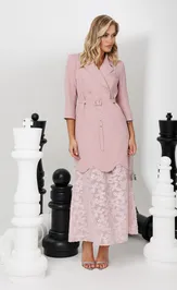 Dress Мублиз 363 rozovyj