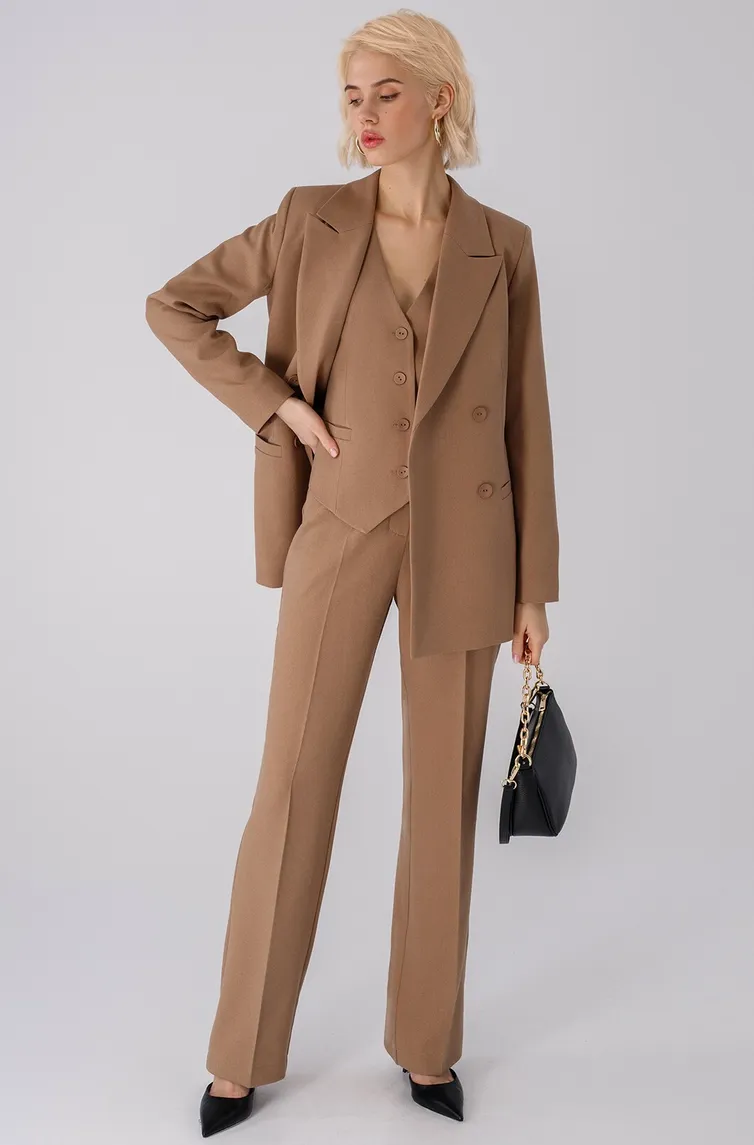 Trousers Pirs #4644 bezhevyj