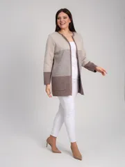 Sweter BONADI #1916 kapuchino