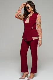 Garnitur Beautiful & Free #6130 bordo