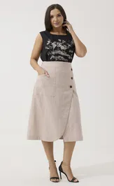 Skirt Ma Cherie 2099 bezhevyj