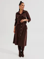 Костюм Galean Style арт. 1013 коричневый