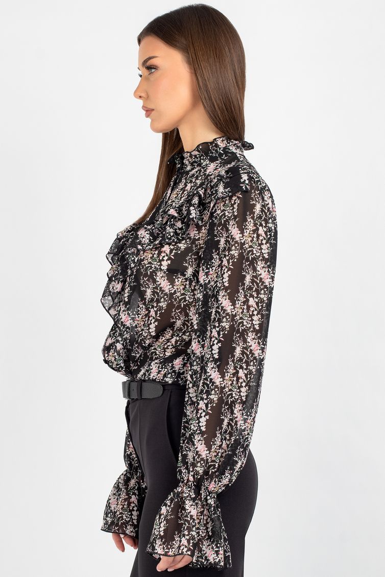 Blouse VIZAVI #744 cvety