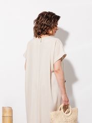Dress Anastasia MAK #1326 bezhevyj