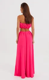 Spodnie V&N fashion 1155_malinovyj