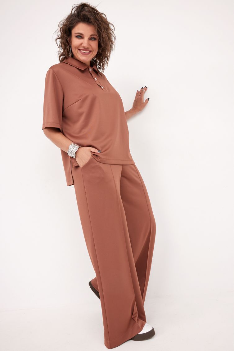 Брюки BegiModa арт. 6064 терракот