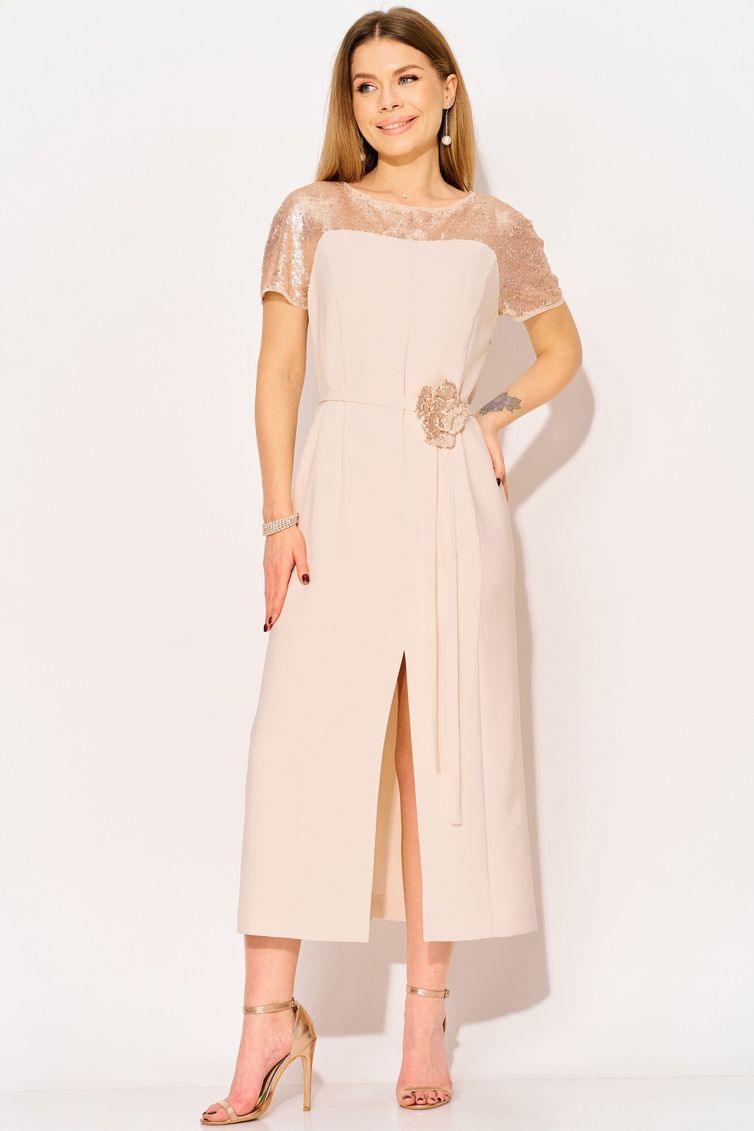 Платье LAIKONY арт. L-114 пудра