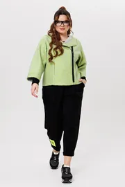 Garnitur Michel Chic #1357/1 salatovyj, chernyj