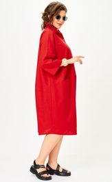 Платье SOVA 11329 красный