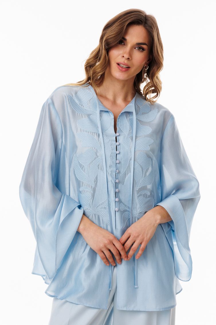 Блузка EOLA арт. 3097 голубой