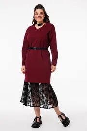 Sukienka Anelli Laurel #1739 Vinnyj soblazn