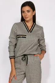 Костюм Faufilure арт. С1354 диз. клетка