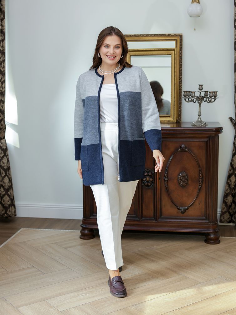 Кардиган BONADI арт. 1916 джинс