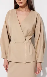 Жакет V&N fashion 1111_бежевый
