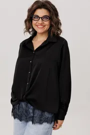Blouse Anelli Laurel #1663 glyancevyj agat