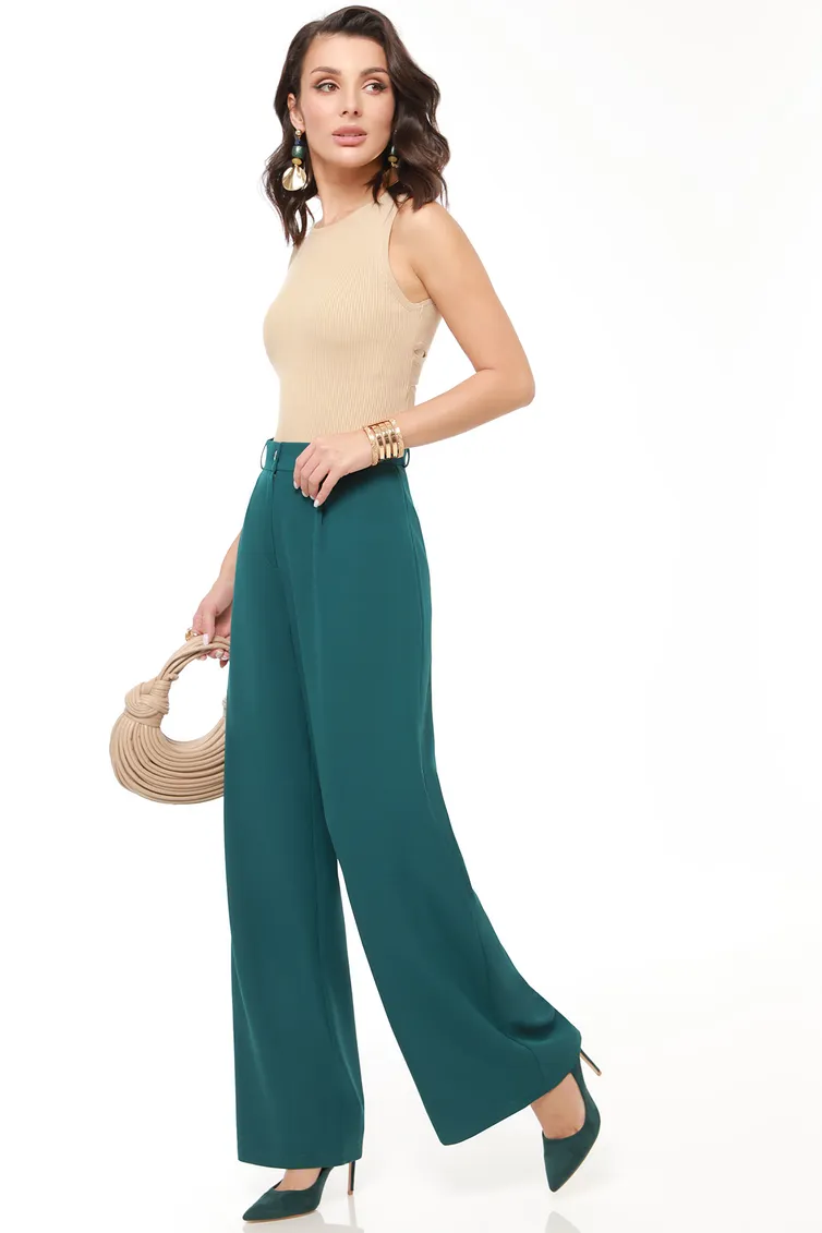 Spodnie DS Trend #Br-0185-0324 (zelenye s zashhipami)