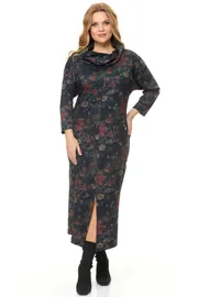 Sukienka Michel Chic #2145 plate cvety