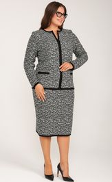 Комплект BONADI 2131 черно-белый