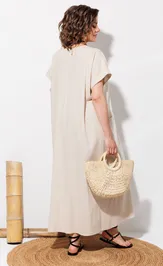 Sukienka Anastasia MAK 1326 bezhevyj